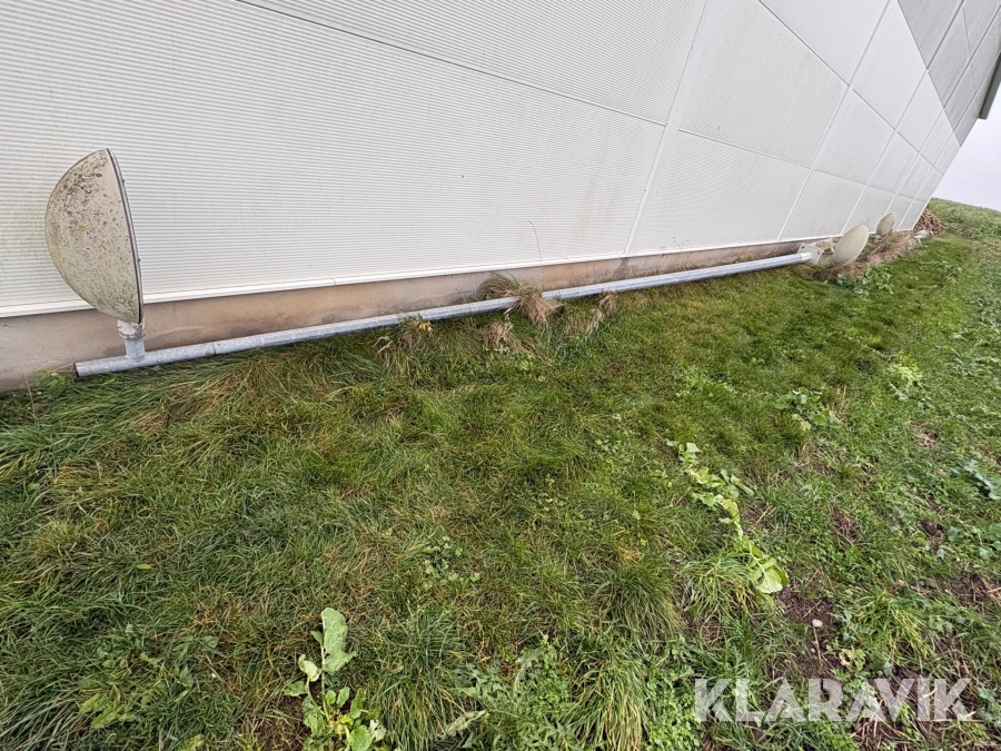 Lygtepæle 11meter Phillips ip65 godkendt 2styk