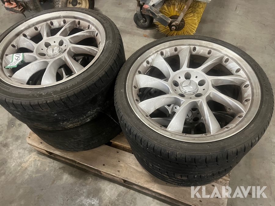 Alufælge Mercedes 1 sæt 4styk