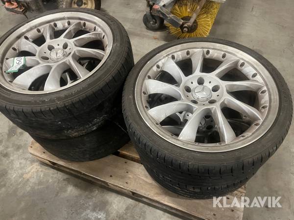 Alufælge Mercedes 1 sæt 4styk