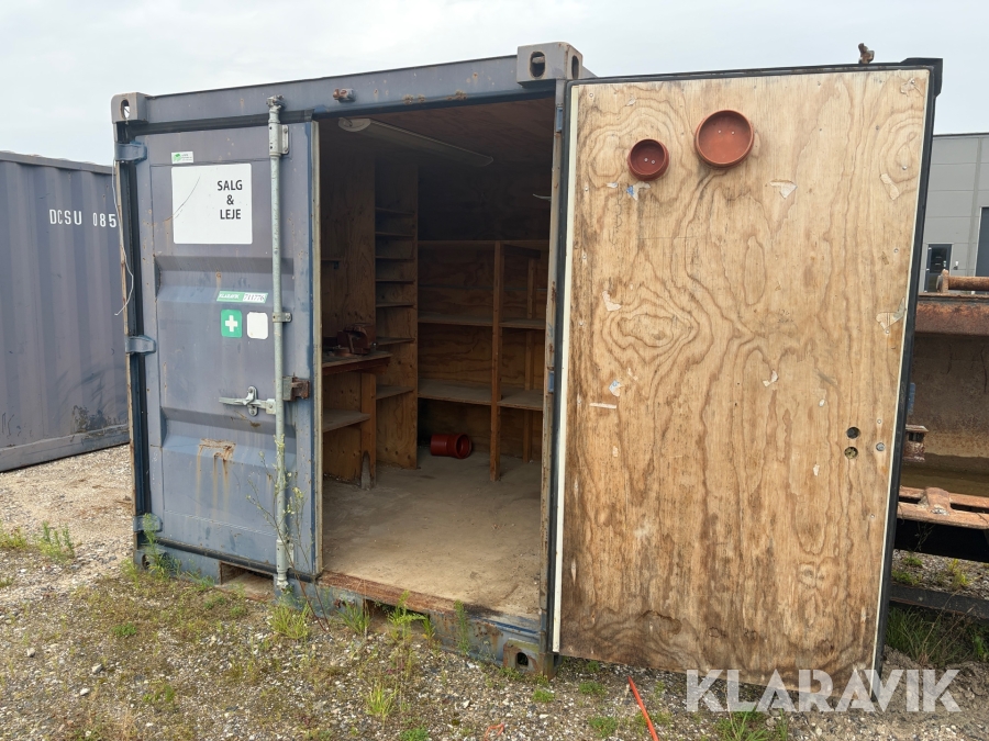 Container 8 fod isoleret