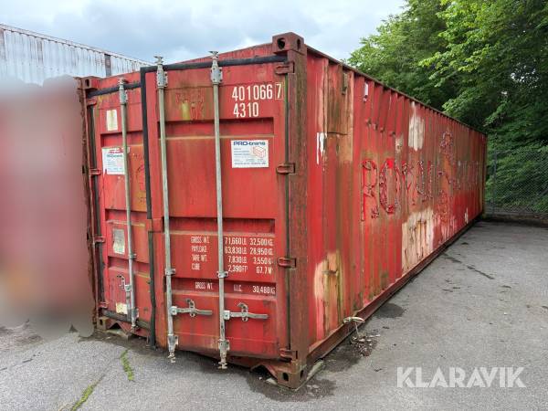 Container 40 fods 1 styk