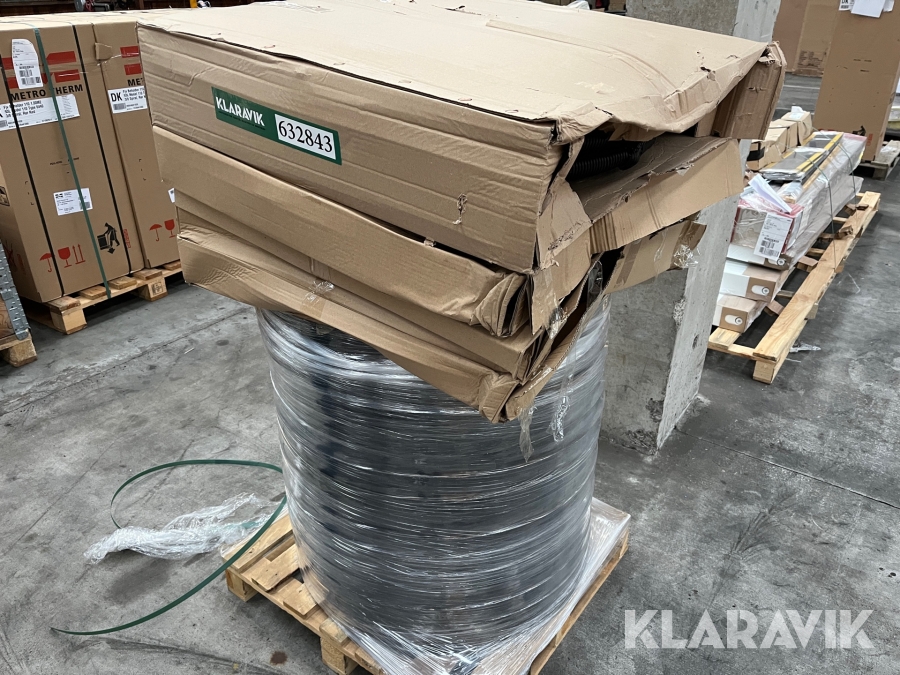 Pex rør og top ringe