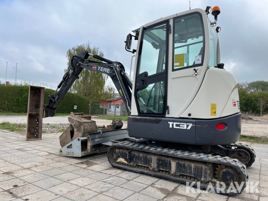 Gravemaskine 3,7 tons TEREX TC 37