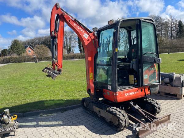 Gravemaskine Kubota KX019-4