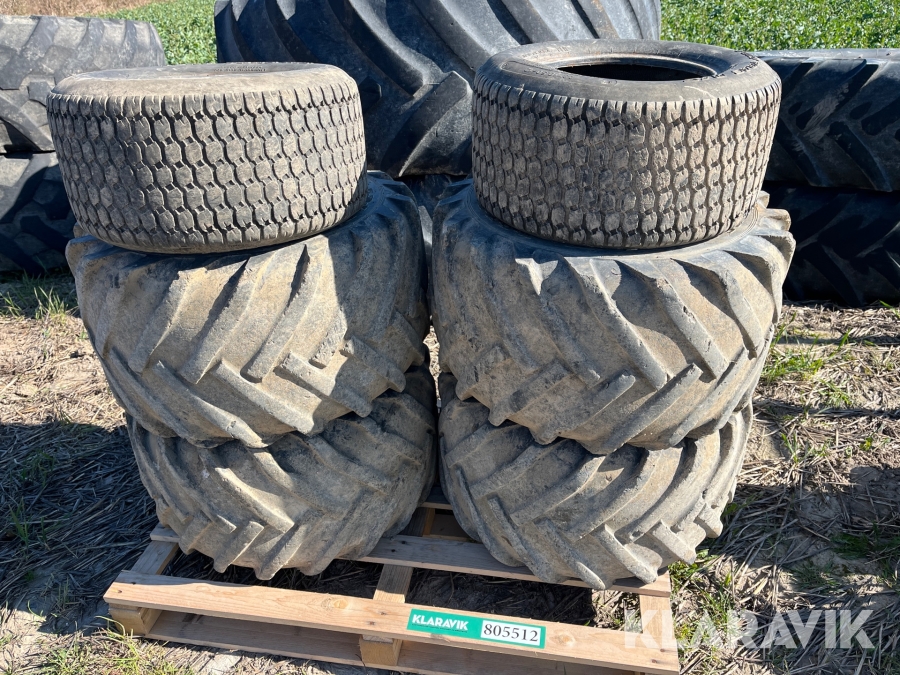 Dæk Kubota/mitas Turf trag R/Z 6 styk i alt