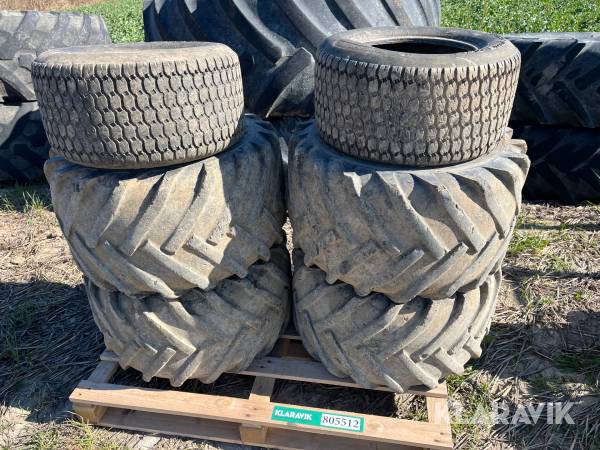 Dæk Kubota/mitas Turf trag R/Z 6 styk i alt