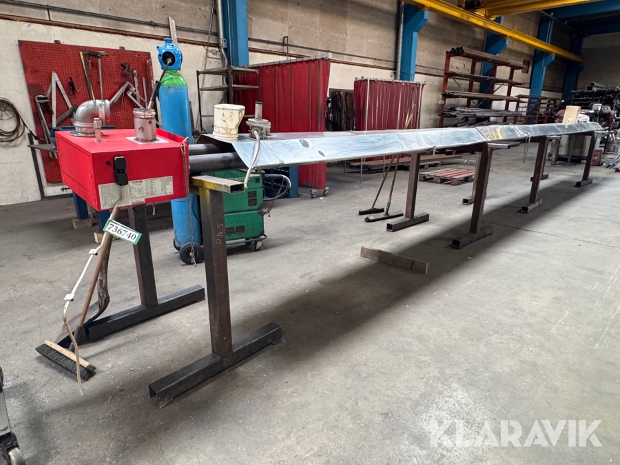 Varmekilde til strålevarme Fraccaro FRB4S2 Gas drevet - PANRAD