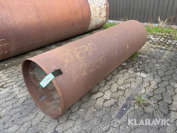 Casing jern rør 2260x670mm 1 styk