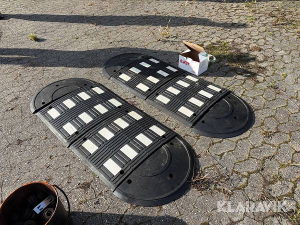 Mobilt vejbump Ejot 2 Styk med monteringsskruer
