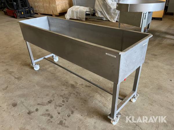 Karvogn rustfrit stål