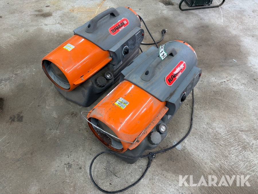 Varmekanon KaminX KFA-70TDGP - 2 styk