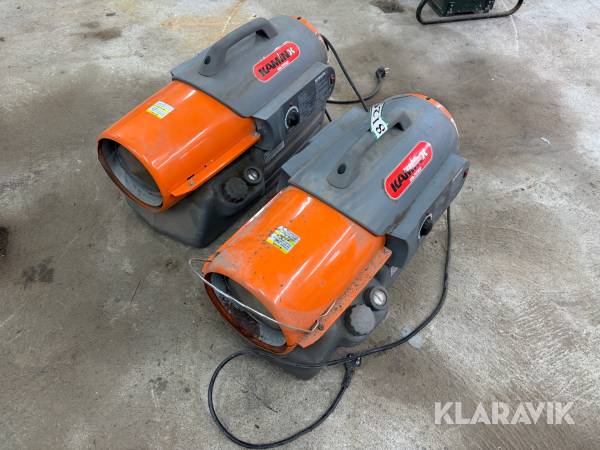 Varmekanon KaminX KFA-70TDGP - 2 styk