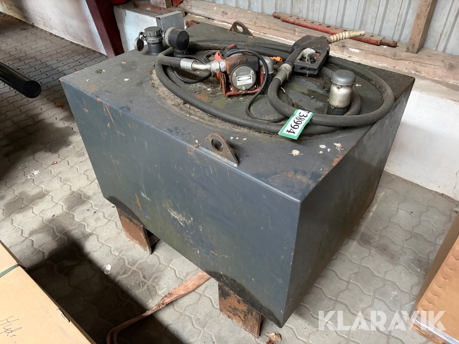 Dieseltank / ladtank Thyholm Olieservice 450 liter