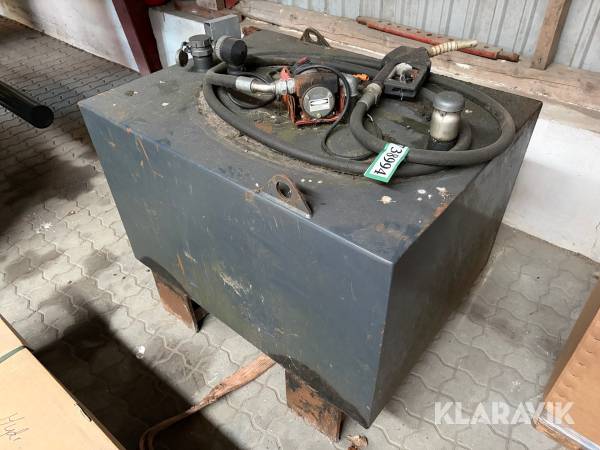 Dieseltank / ladtank Thyholm Olieservice 450 liter