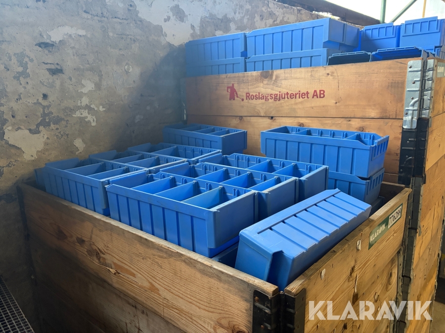 Lagerkasser / reolkasser Schäfer RK421 cirka 160 styk