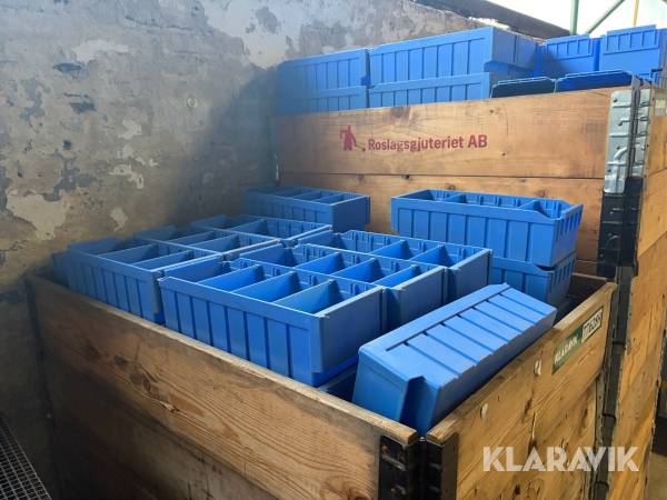 Lagerkasser / reolkasser Schäfer RK421 cirka 160 styk