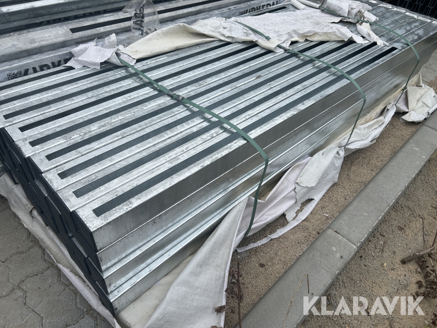 Hegnsstolper Kirkedal Galvaniseret, 36 Styk