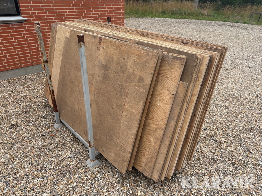 Krydsfinerplader ca. 25 plader
