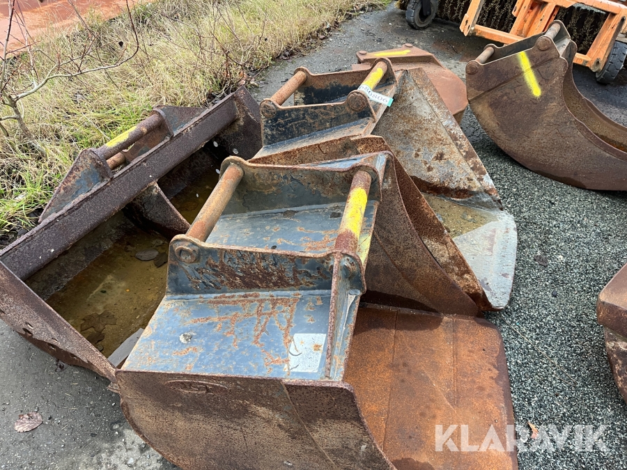 Skovlpakke S45/Hydrema 5 styk