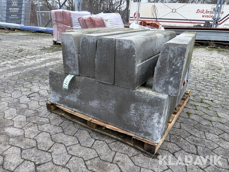 Kantsten 12/15x30x100 cm - 11 styk