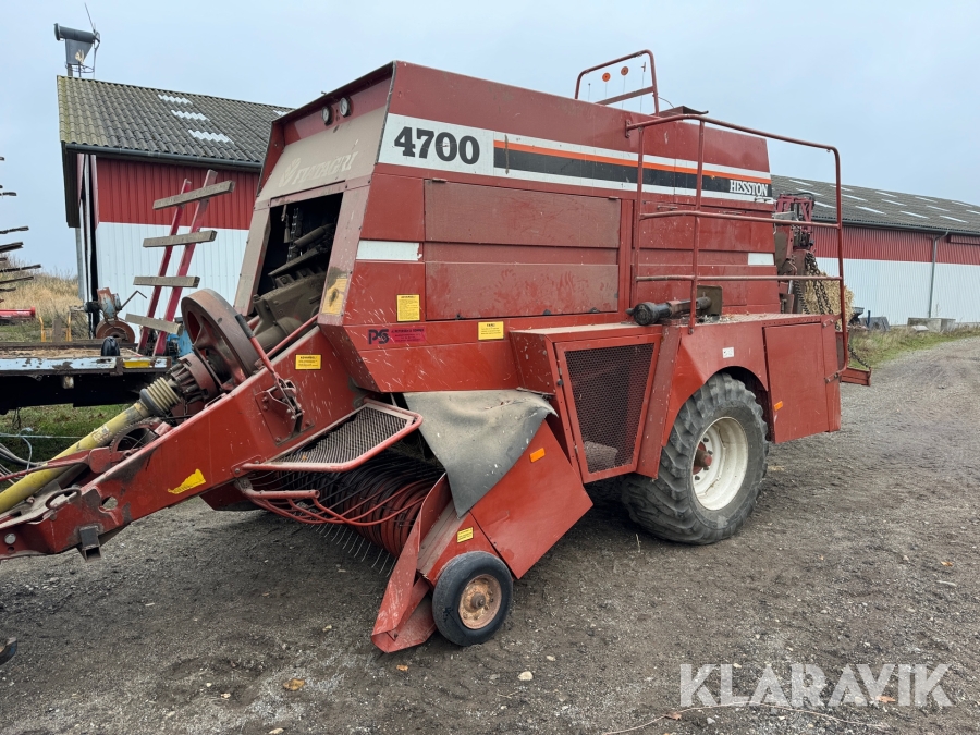 Ballepresser Hesston 4700