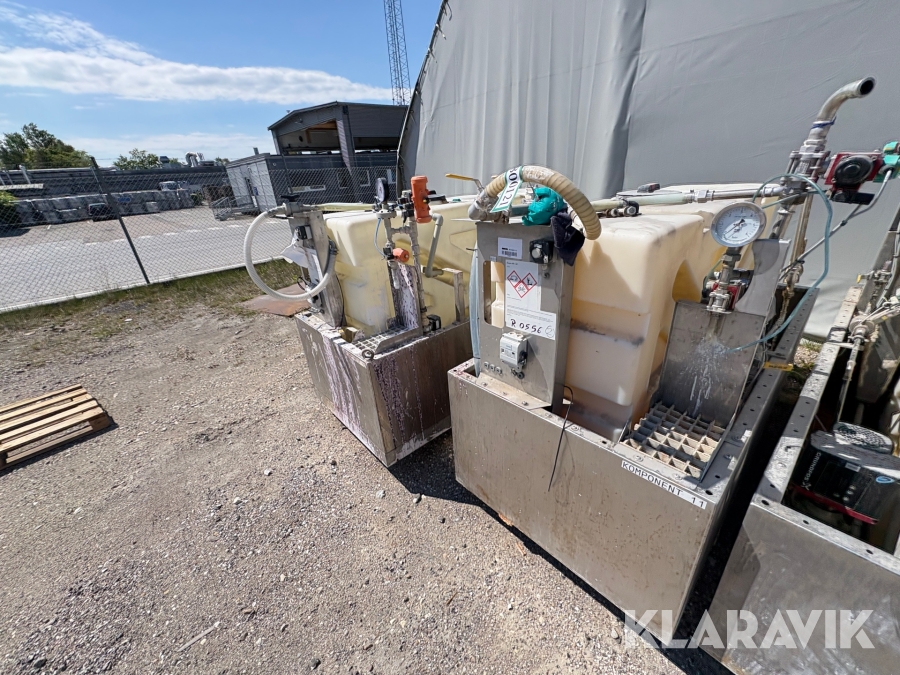 Kemibeholdere med dosering Flexmatic 2 styk