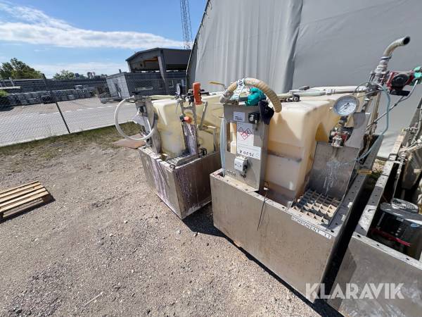 Kemibeholdere med dosering Flexmatic 2 styk