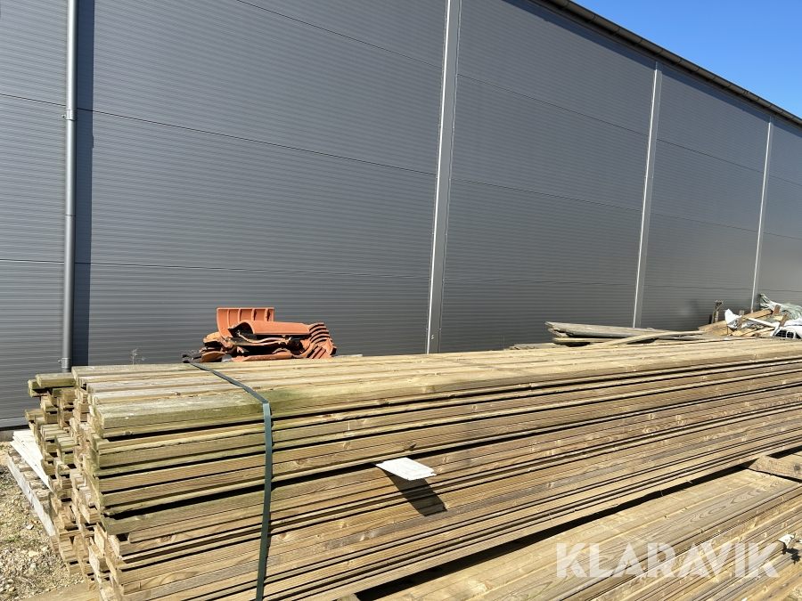 Sternbrædder Trykimprægneret gran, 145 stk