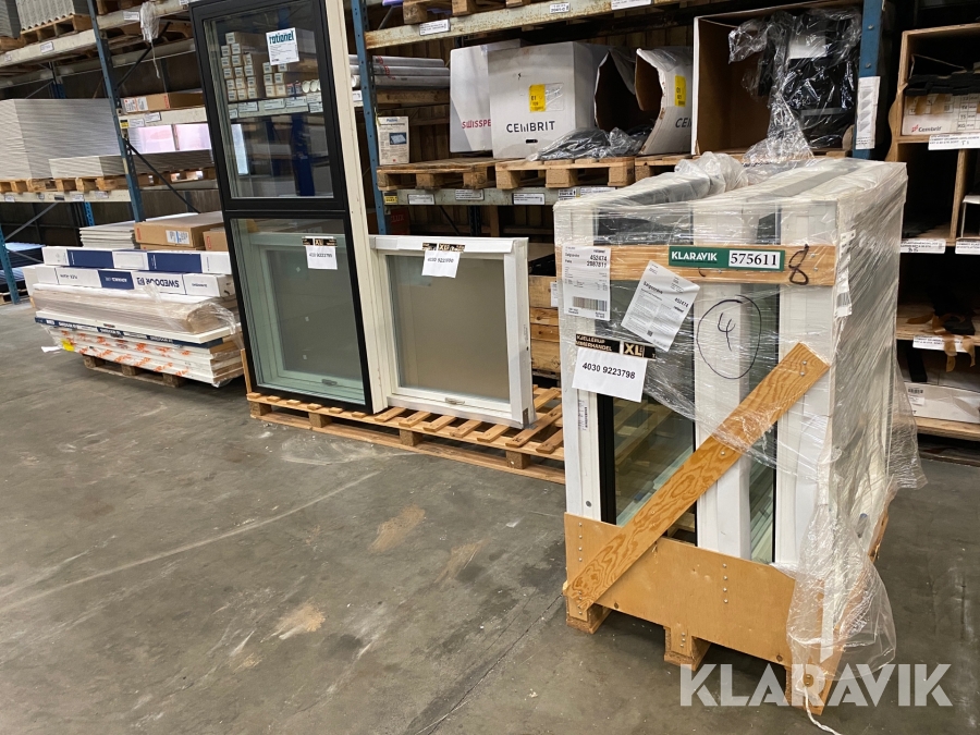 Vindues partier lot. Rationel