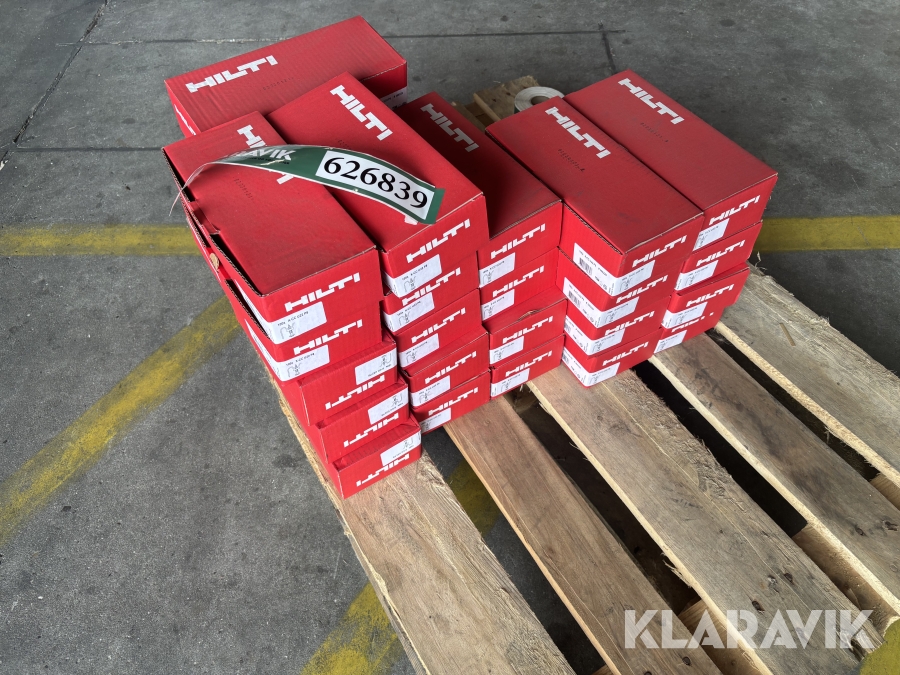 Loftclips Hilti, 27 kasser