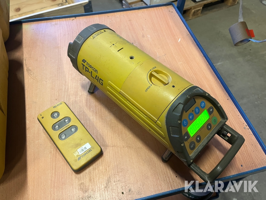 Rørlaser Topcon TP-L4G