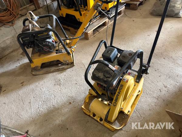Pladevibrator Bernards RT90-2 og RT125-2 2 styk