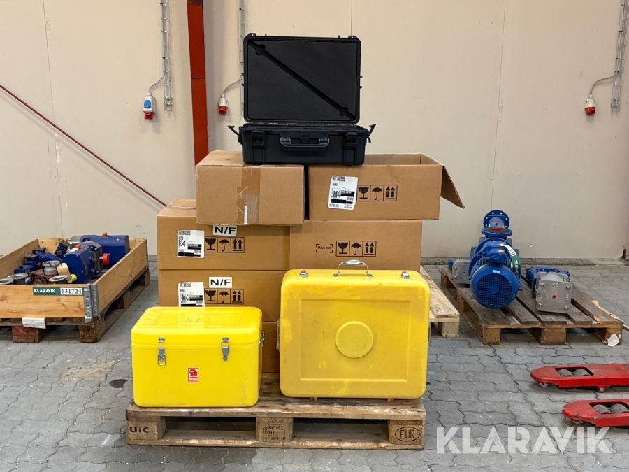 Transportkasser Max case + Jumbo Assorteret 10 styk