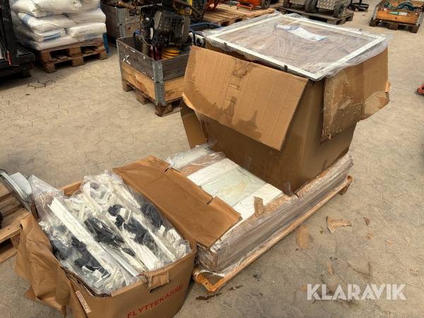 LED loftarmaturer Glamox C63-R600 - 1 palle