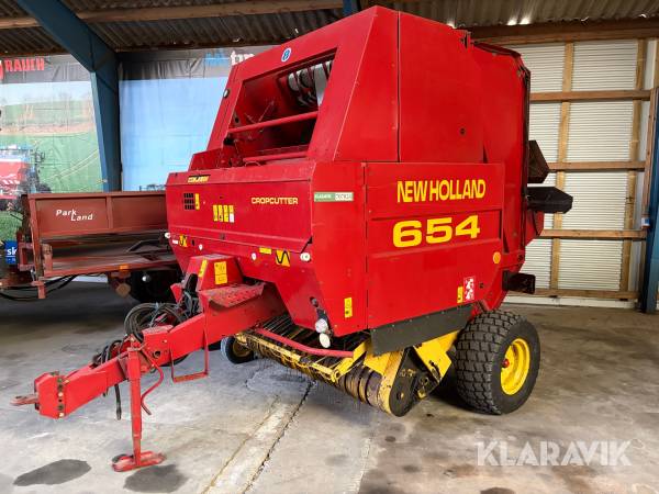 Rundballepresser New Holland 654