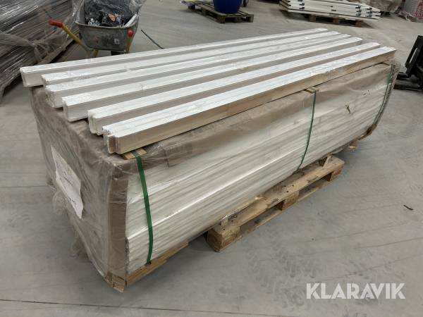 Gerigter hvidmalede 385 styk