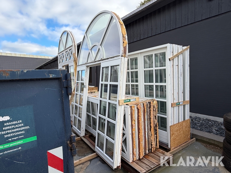Vinduer og dørparti Vindunor 6 styk