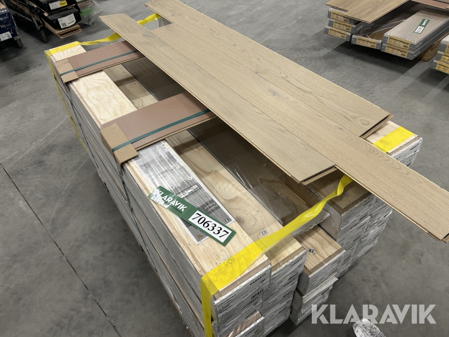 Parketgulv Haro Oak Sand Grey 41m2