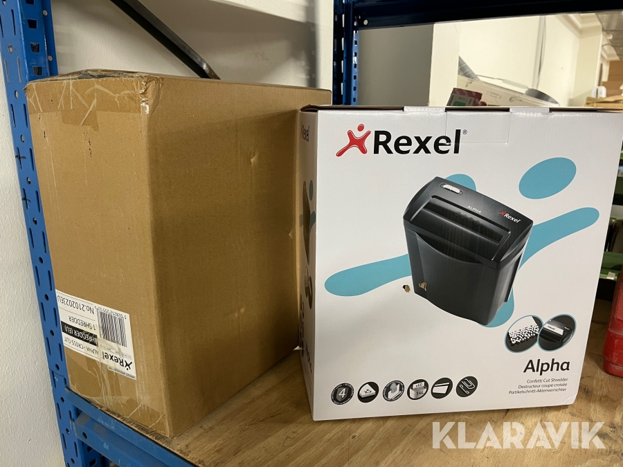Makulatore 2 stk Rexel Alpha