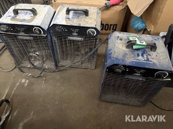 Varmeblæser Joel Ifh01-90/M 3styk