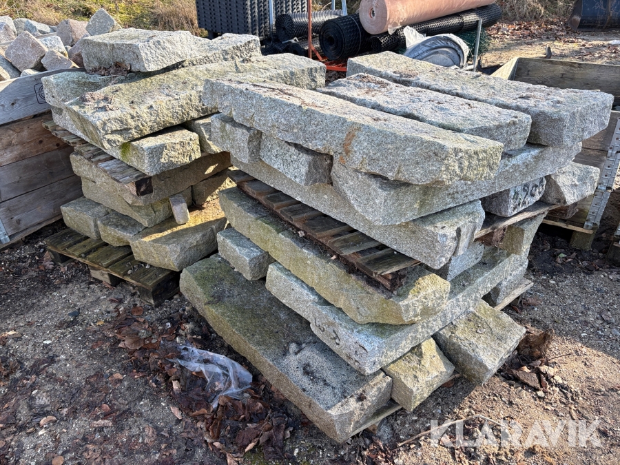 Granit kantsten - 2 paller