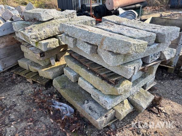 Granit kantsten - 2 paller