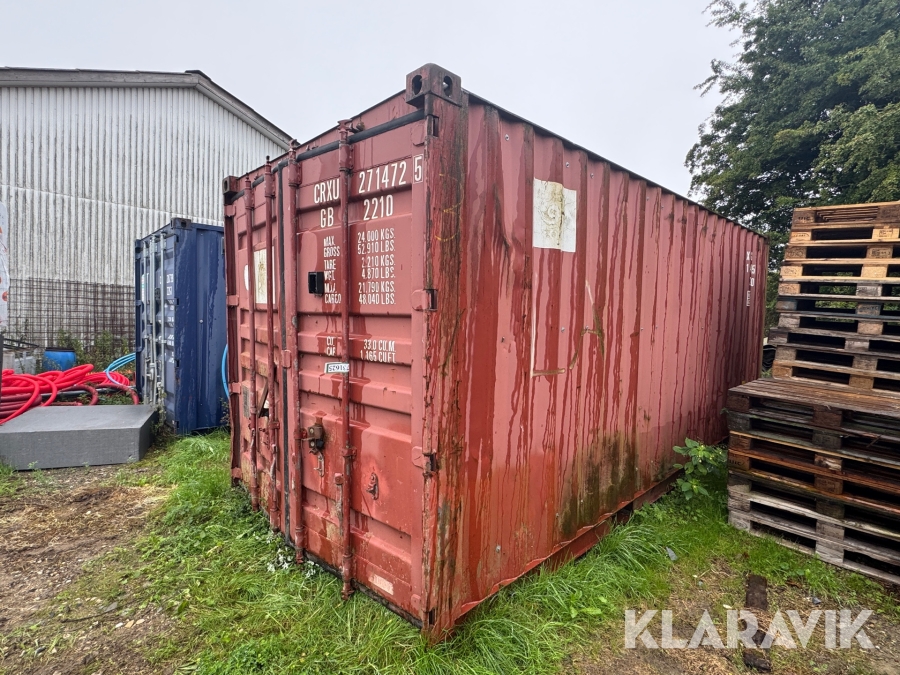 20-fods container ROK JSD-CC 91-IE Værksted