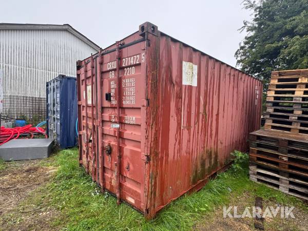 20-fods container ROK JSD-CC 91-IE Værksted