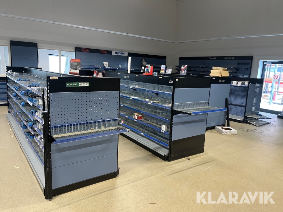 Værksteds/butik inventar