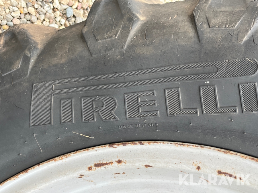 Tvillinghjul 2 styk FIRELLI TM 800, Tønder, Klaravik auktion