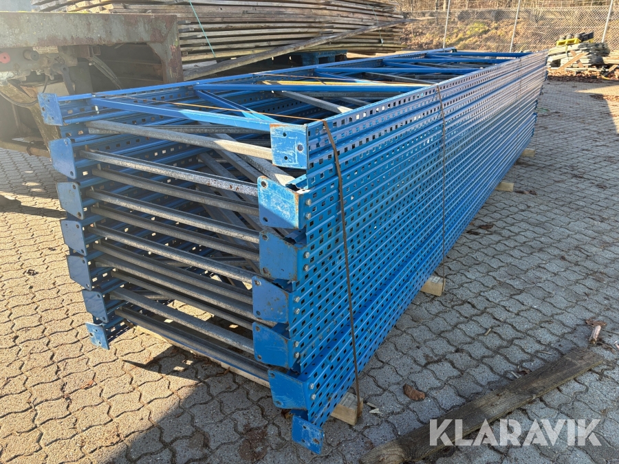 Gavle til reoler 13 styk