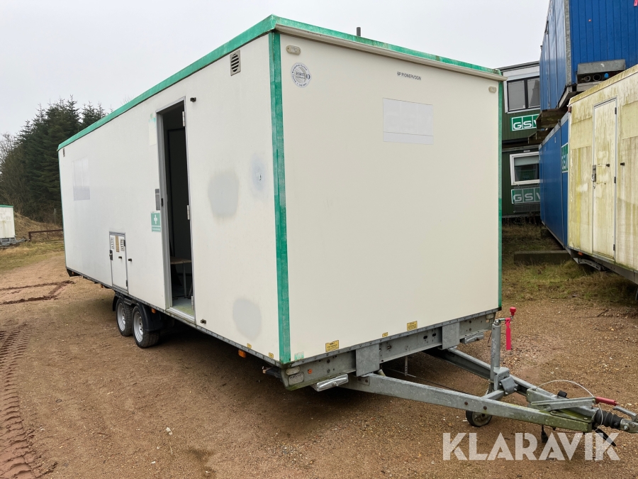 Pionervogn Scanvogn 6 personers