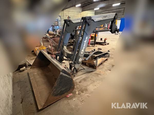 Frontlæsser Quicke Q35 komplet med beslag