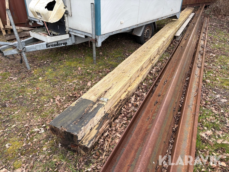 Limtræsbjælker 2 styk.